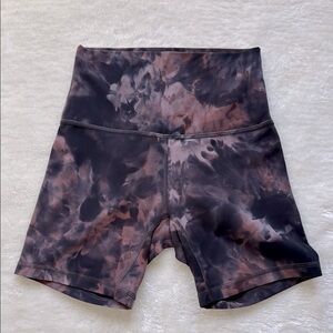 Lululemon Align Short 6 inch Diamond Dye Size 4